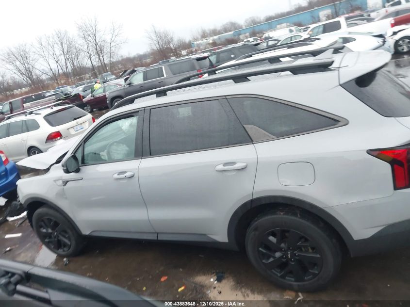 2023 Kia Sorento X-Line S VIN: 5XYRLDLC9PG222391 Lot: 43883648