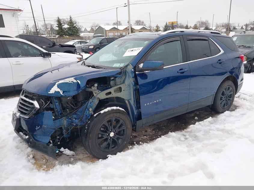 VIN 2GNAXUEVXL6111069 2020 CHEVROLET EQUINOX AWD LT 1.5L TURBO