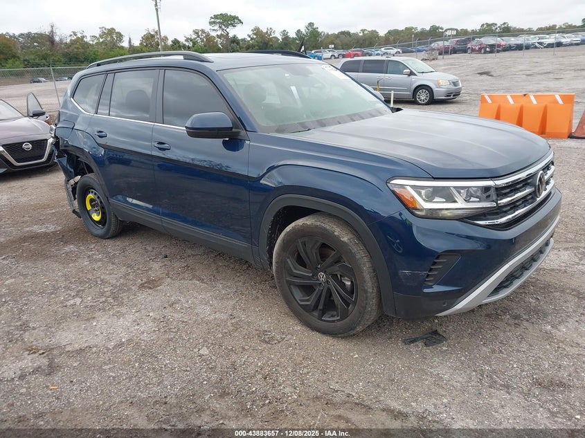 2022 VOLKSWAGEN ATLAS 3.6L V6 SE W/TECHNOLOGY