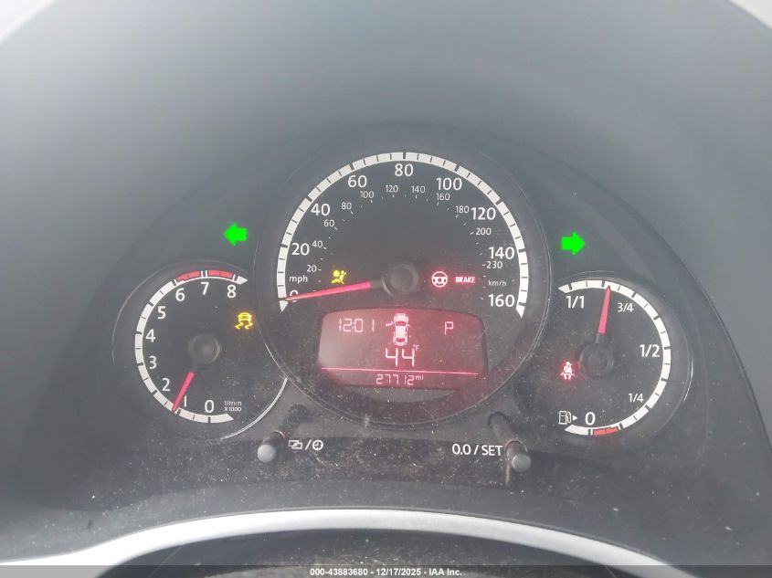 2012 Volkswagen Beetle 2.0T Turbo VIN: 3VWVA7ATXCM666320 Lot: 43883680