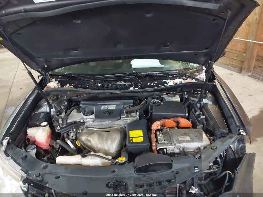 2012 Toyota Camry Hybrid Xle VIN: 4T1BD1FK3CU053862 Lot: 43883693