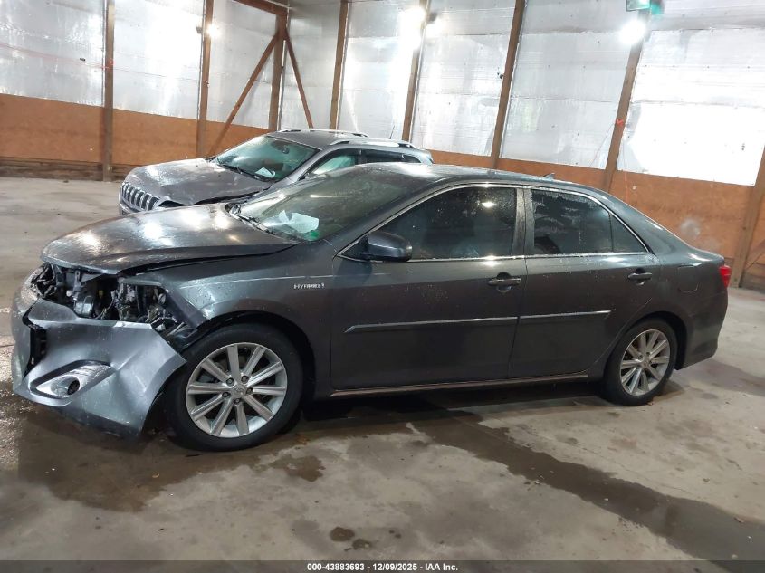 2012 Toyota Camry Hybrid Xle VIN: 4T1BD1FK3CU053862 Lot: 43883693