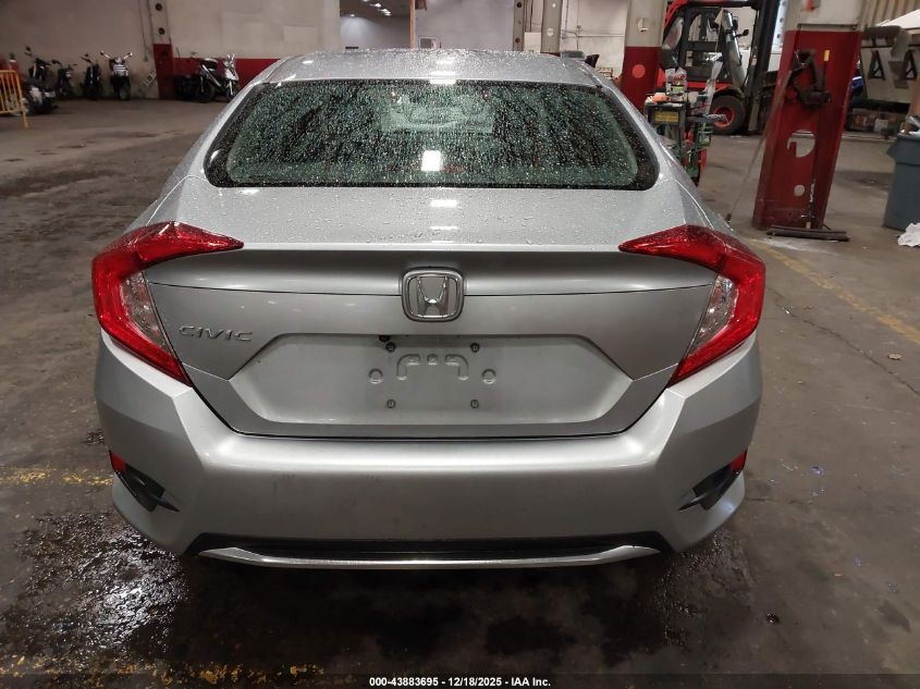 2020 Honda Civic Lx VIN: 19XFC2F65LE211599 Lot: 43883695