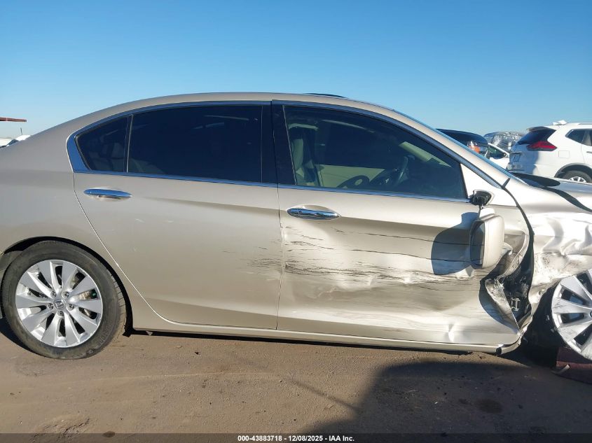 2015 Honda Accord Ex-L V-6 VIN: 1HGCR3F80FA020819 Lot: 43883718