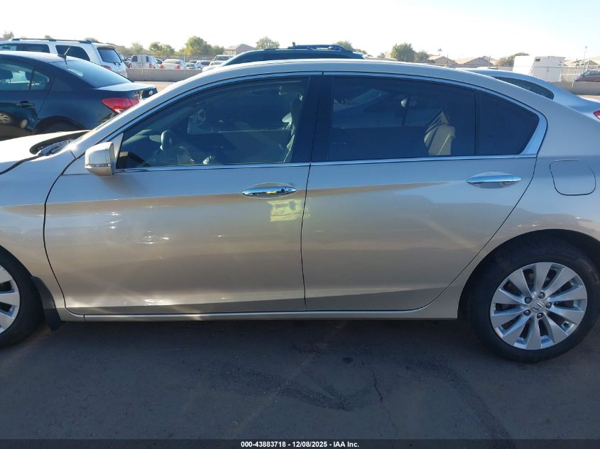 2015 Honda Accord Ex-L V-6 VIN: 1HGCR3F80FA020819 Lot: 43883718