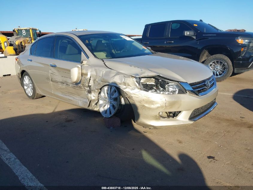 2015 Honda Accord Ex-L V-6 VIN: 1HGCR3F80FA020819 Lot: 43883718