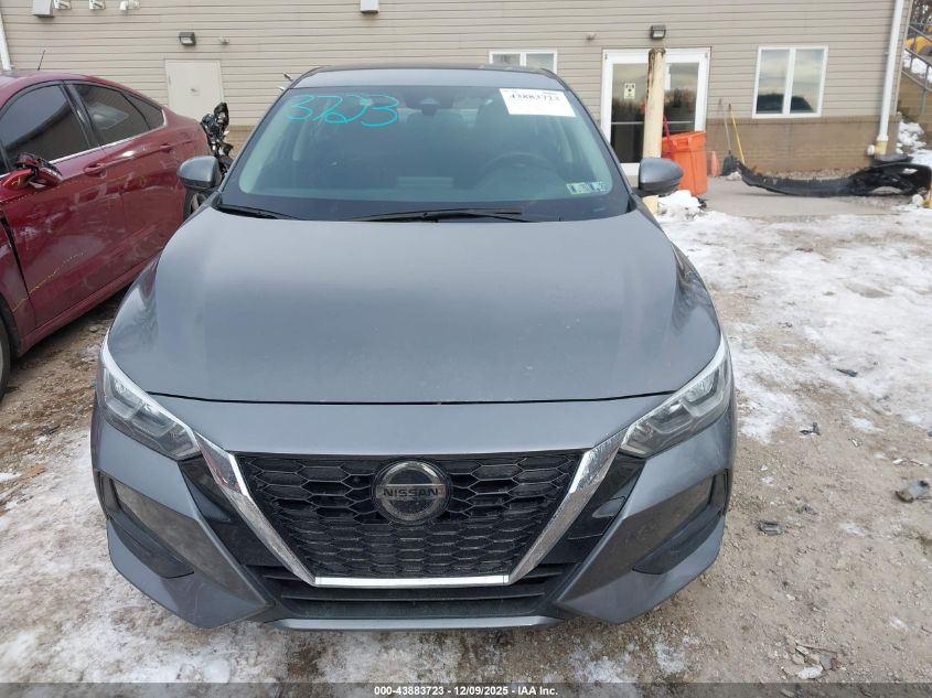 2020 Nissan Sentra S Xtronic Cvt VIN: 3N1AB8BV4LY289063 Lot: 43883723