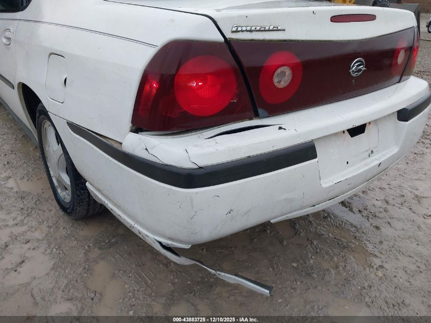 2000 Chevrolet Impala VIN: 2G1WF55E6Y9115979 Lot: 43883725