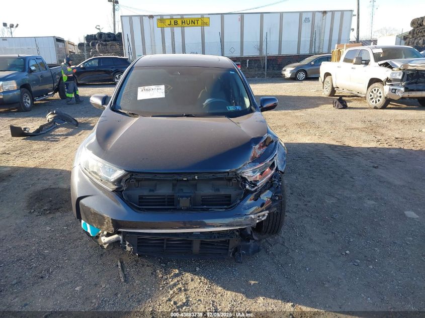 2019 Honda Cr-V Ex VIN: 2HKRW2H55KH670165 Lot: 43883739