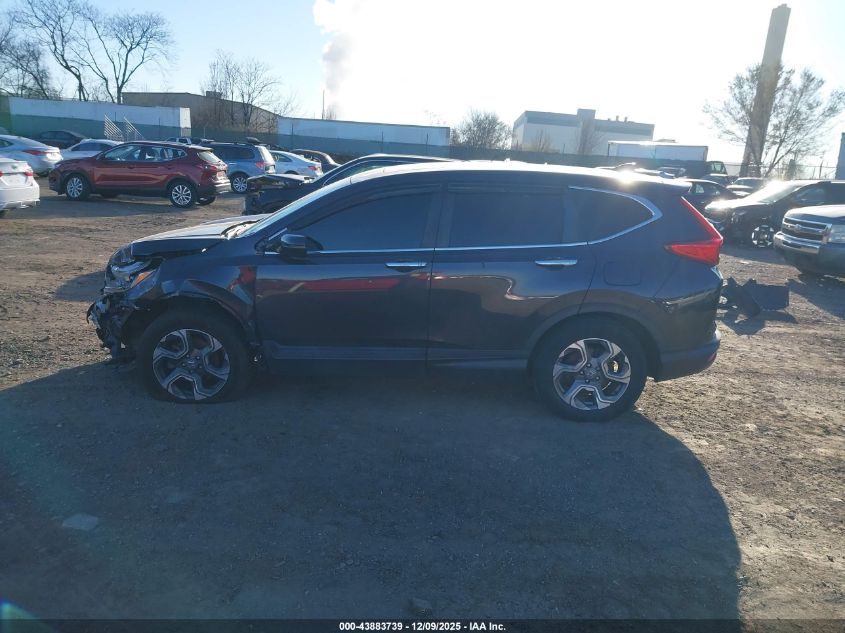 2019 Honda Cr-V Ex VIN: 2HKRW2H55KH670165 Lot: 43883739