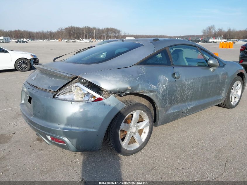 2008 Mitsubishi Eclipse Gs VIN: 4A3AK24F38E034194 Lot: 43883747
