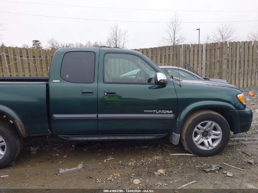 2004 Toyota Tundra Sr5 V8 VIN: 5TBBT44104S444811 Lot: 43883759