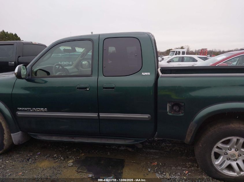 2004 Toyota Tundra Sr5 V8 VIN: 5TBBT44104S444811 Lot: 43883759