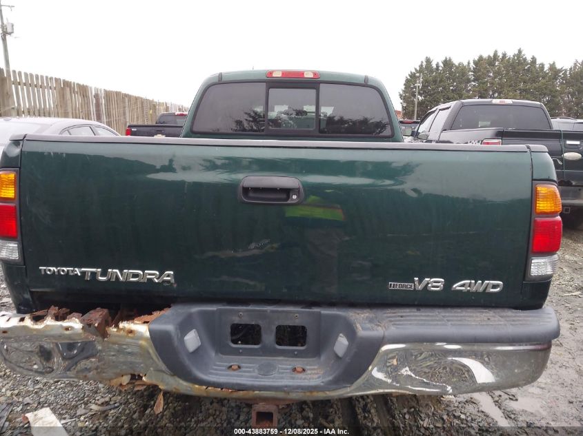 2004 Toyota Tundra Sr5 V8 VIN: 5TBBT44104S444811 Lot: 43883759