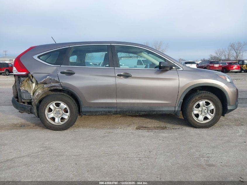 2012 Honda Cr-V Lx VIN: 5J6RM4H35CL063089 Lot: 43883760