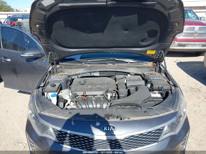 2018 Kia Optima S VIN: 5XXGT4L35JG222617 Lot: 43883761