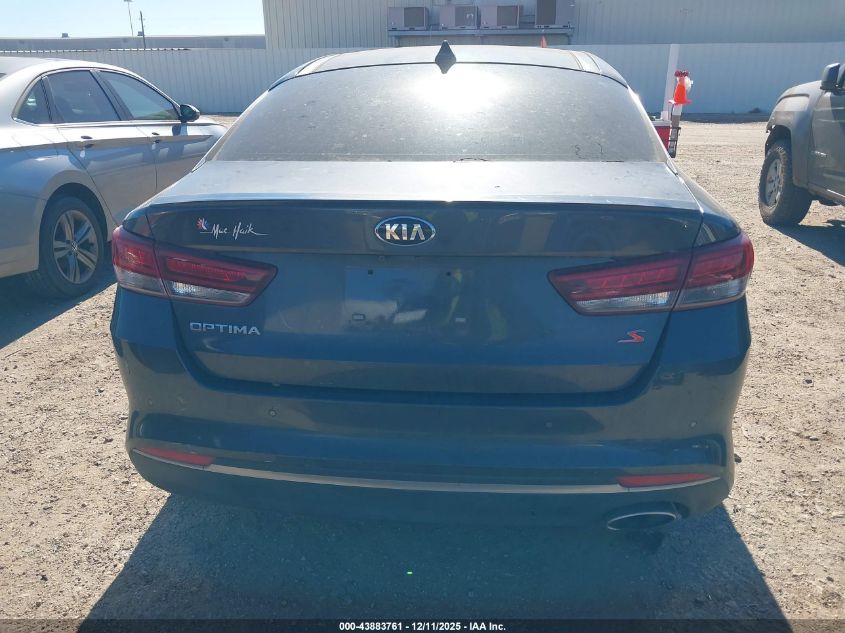 2018 Kia Optima S VIN: 5XXGT4L35JG222617 Lot: 43883761