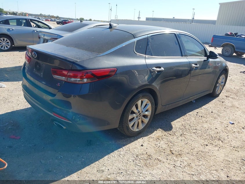 Vin: 5xxgt4l35jg222617, lot: 44379313, kia optima s 20184