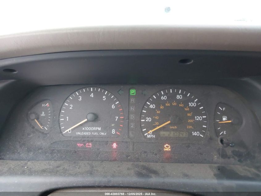 1998 Toyota Avalon Xl VIN: 4T1BF18BXWU267923 Lot: 43883768