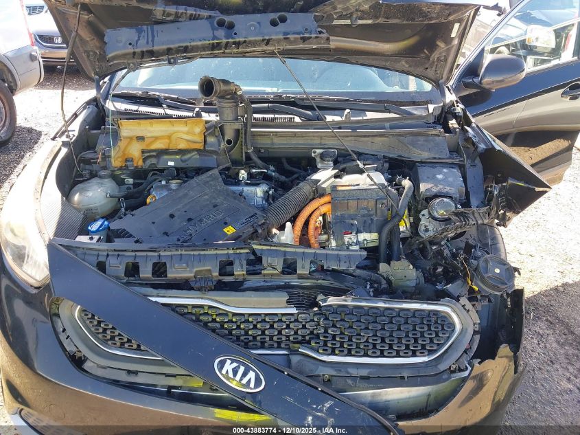 2017 Kia Niro Lx VIN: KNDCB3LC0H5084981 Lot: 43883774