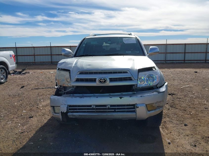 2003 Toyota 4Runner Limited V6 VIN: JTEZU17R338006317 Lot: 43883779