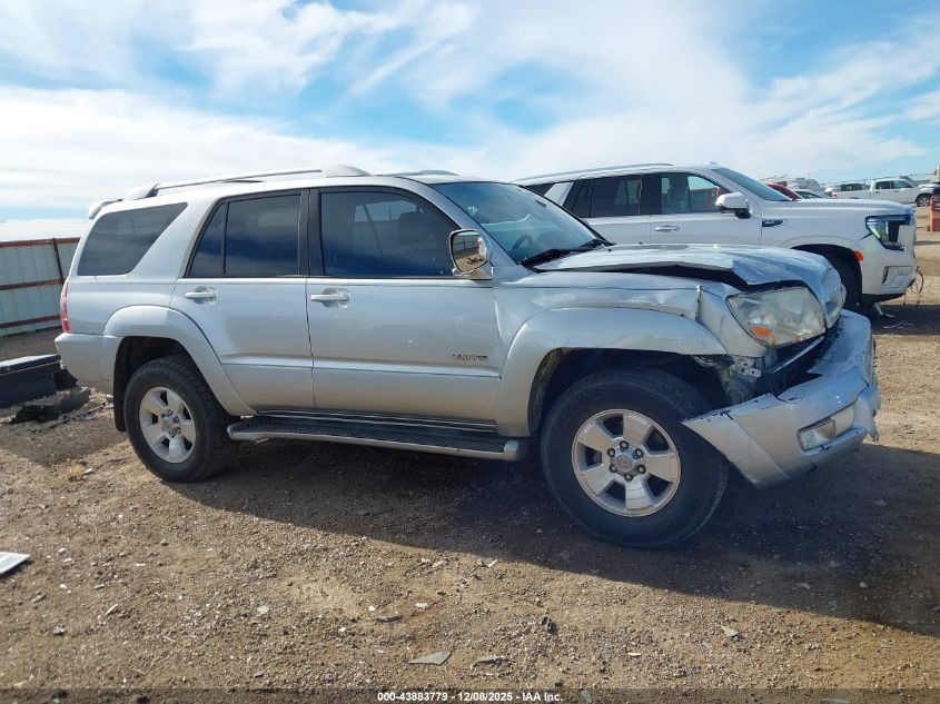 2003 Toyota 4Runner Limited V6 VIN: JTEZU17R338006317 Lot: 43883779