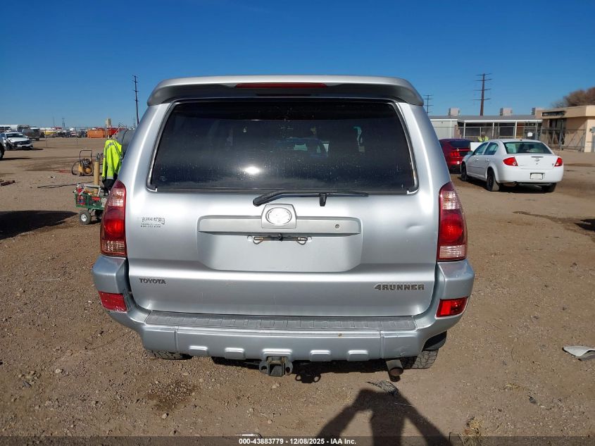 2003 Toyota 4Runner Limited V6 VIN: JTEZU17R338006317 Lot: 43883779