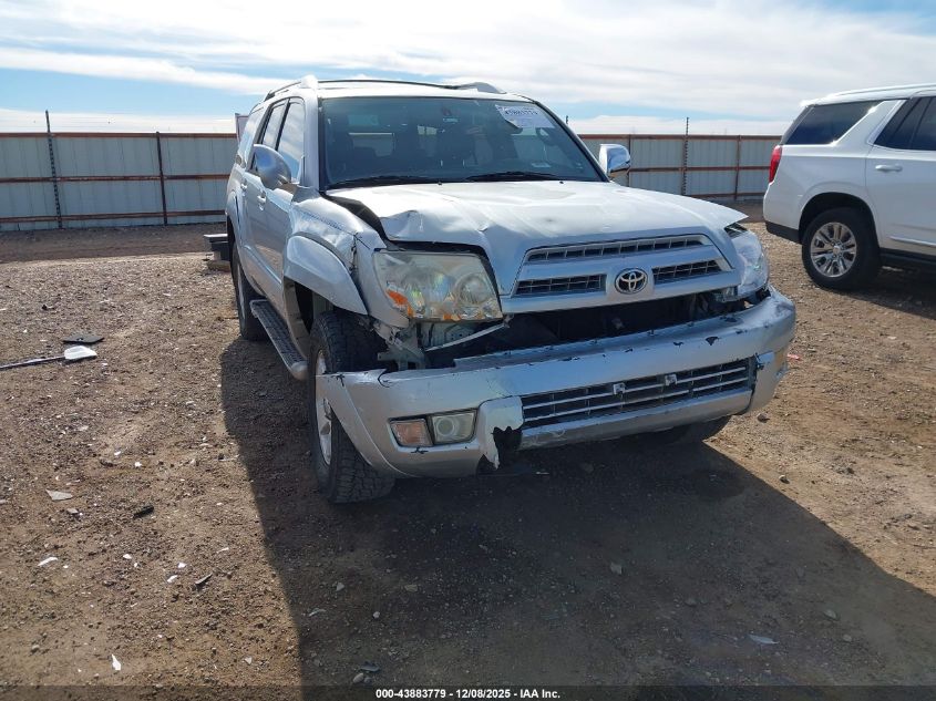 2003 Toyota 4Runner Limited V6 VIN: JTEZU17R338006317 Lot: 43883779