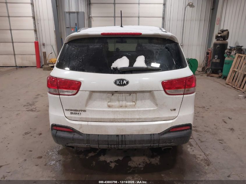2016 Kia Sorento 3.3L Lx VIN: 5XYPGDA57GG177953 Lot: 43883798