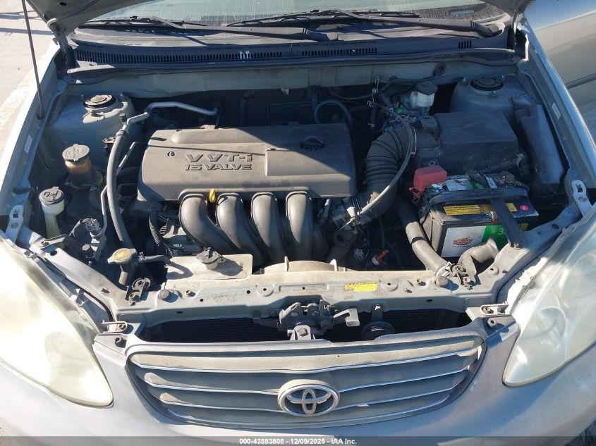 2003 Toyota Corolla Ce VIN: 1NXBR32E43Z155409 Lot: 43883808