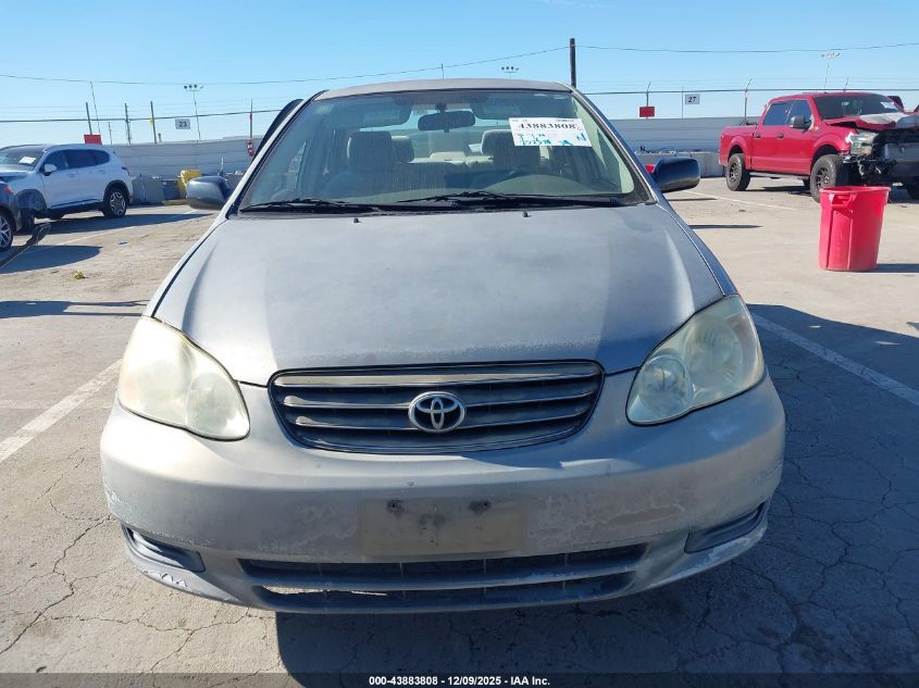 2003 Toyota Corolla Ce VIN: 1NXBR32E43Z155409 Lot: 43883808