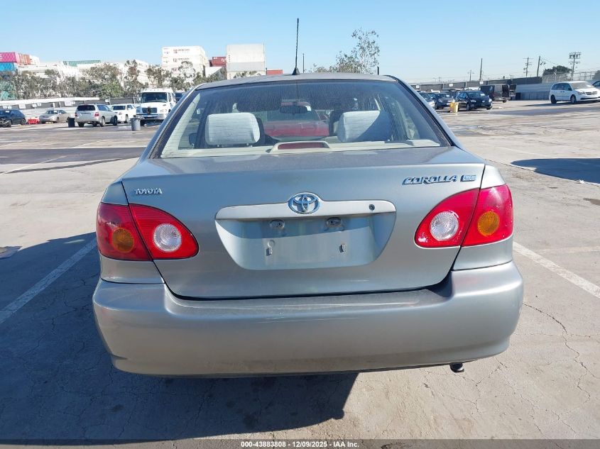 2003 Toyota Corolla Ce VIN: 1NXBR32E43Z155409 Lot: 43883808