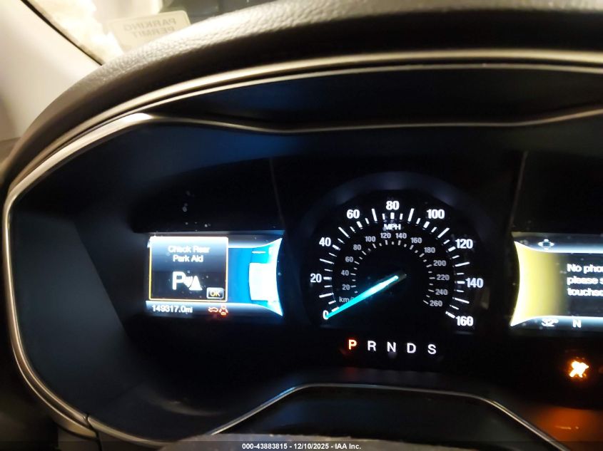 2016 Ford Fusion Se VIN: 3FA6P0HD3GR112529 Lot: 43883815