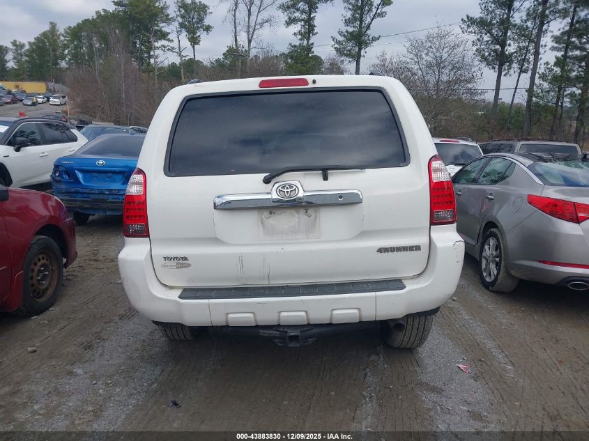 2006 Toyota 4Runner Sr5 V6 VIN: JTEZU14R968059001 Lot: 43883830