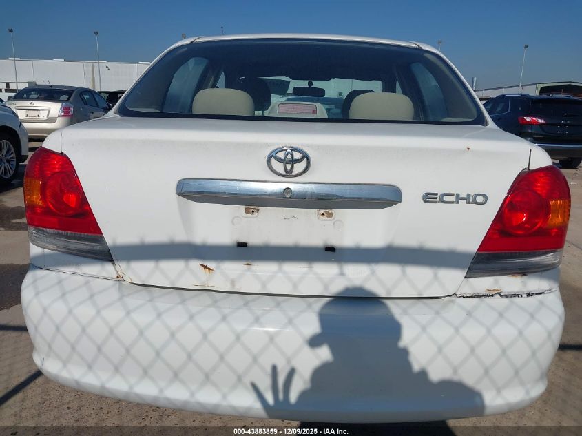 2003 Toyota Echo VIN: JTDBT123230285740 Lot: 43883859