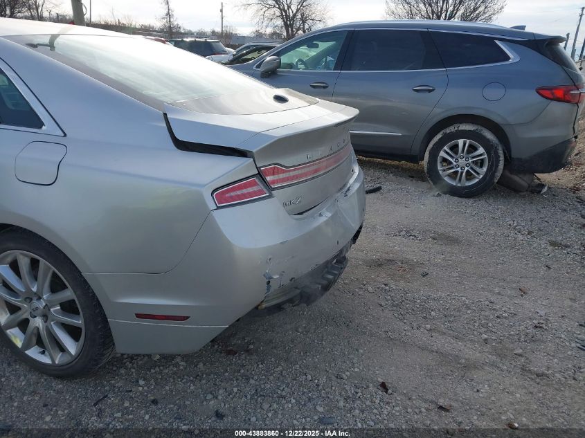 2014 Lincoln Mkz VIN: 3LN6L2G9XER829002 Lot: 43883860