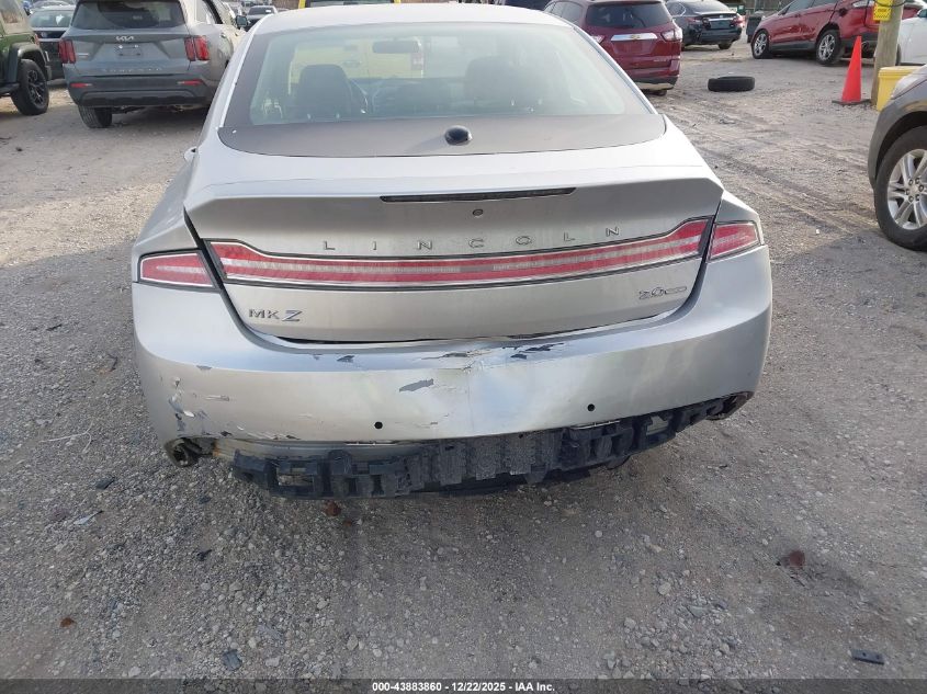 2014 Lincoln Mkz VIN: 3LN6L2G9XER829002 Lot: 43883860