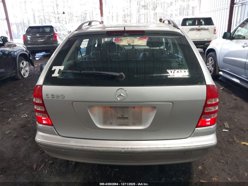 2002 Mercedes-Benz C 320 VIN: WDBRH64J32F171474 Lot: 43883864