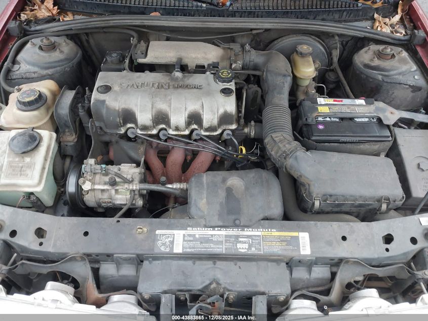 1997 Saturn Sl VIN: 1G8ZF528XVZ310269 Lot: 43883865