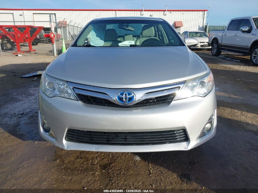 2012 Toyota Camry Hybrid Xle VIN: 4T1BD1FK4CU046211 Lot: 43883868