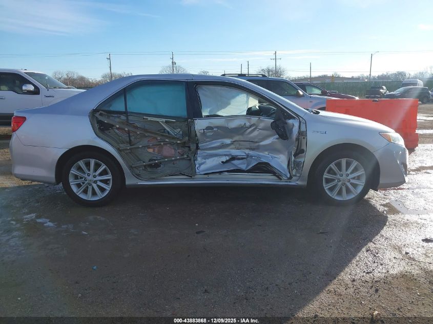 2012 Toyota Camry Hybrid Xle VIN: 4T1BD1FK4CU046211 Lot: 43883868