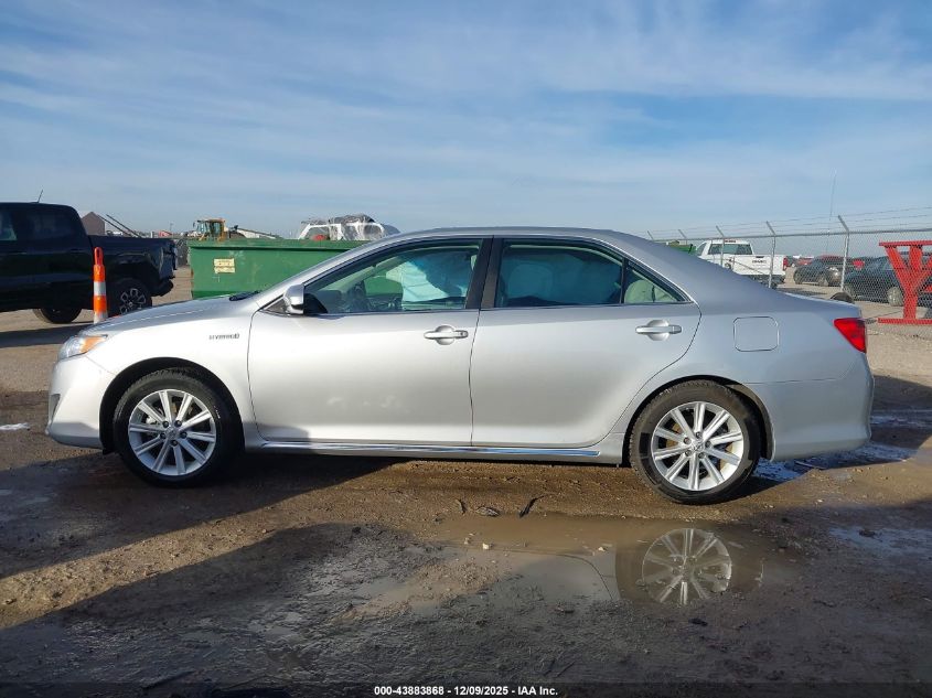 2012 Toyota Camry Hybrid Xle VIN: 4T1BD1FK4CU046211 Lot: 43883868