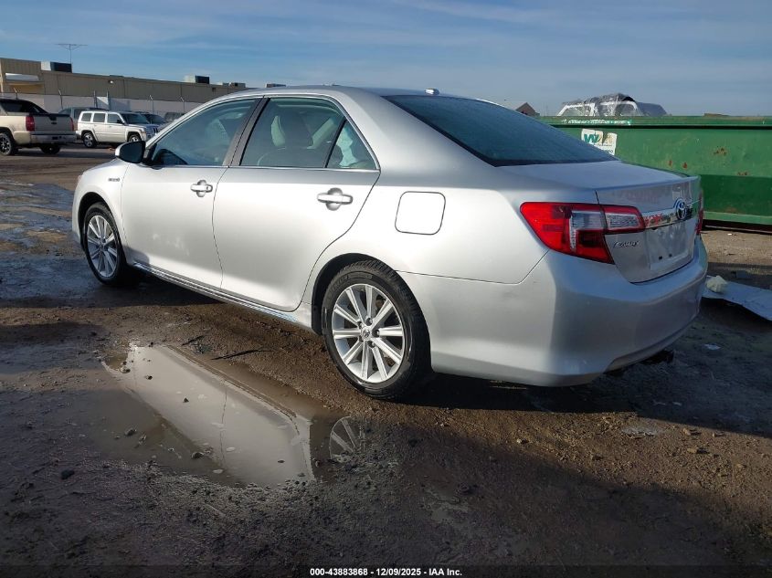 2012 Toyota Camry Hybrid Xle VIN: 4T1BD1FK4CU046211 Lot: 43883868