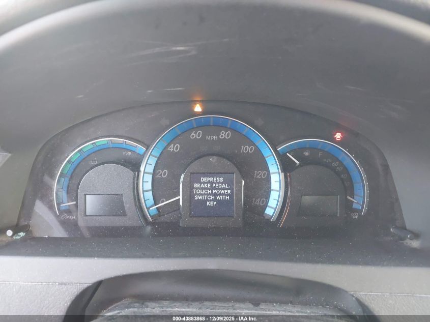 2012 Toyota Camry Hybrid Xle VIN: 4T1BD1FK4CU046211 Lot: 43883868