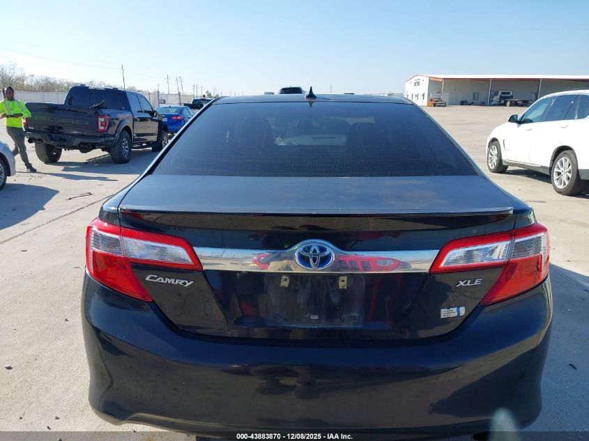 2013 Toyota Camry Hybrid Xle VIN: 4T1BD1FKXDU089887 Lot: 43883870