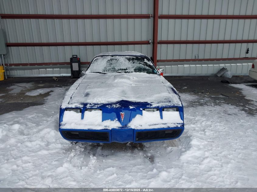 1980 Pontiac Firebird VIN: 00002V87WAN103181 Lot: 43883872