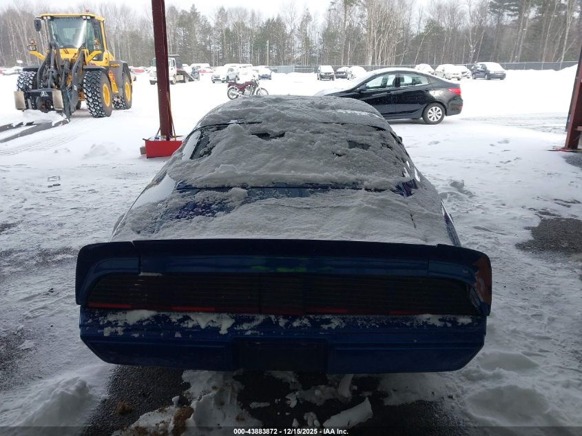 1980 Pontiac Firebird VIN: 00002V87WAN103181 Lot: 43883872