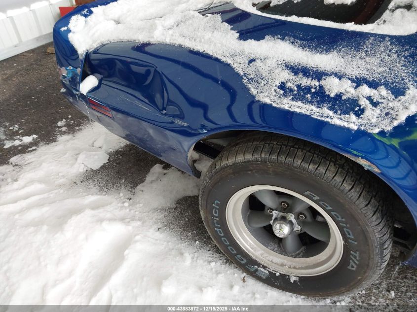 1980 Pontiac Firebird VIN: 00002V87WAN103181 Lot: 43883872