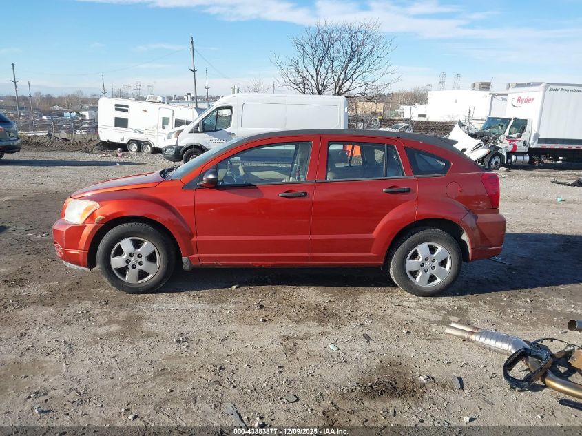 2008 Dodge Caliber Se VIN: 1B3HB28B48D636456 Lot: 43883877