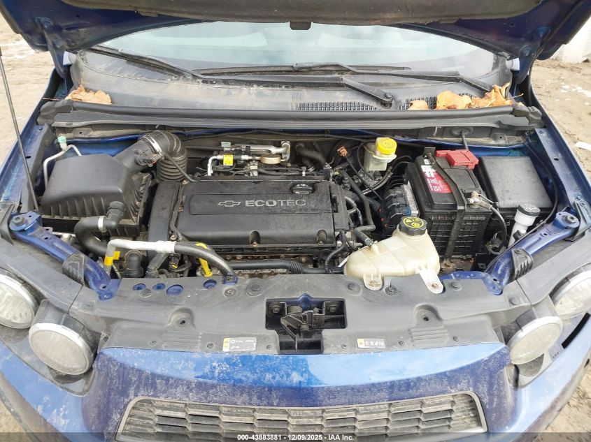 2013 Chevrolet Sonic Lt Auto VIN: 1G1JC6SG8D4222317 Lot: 43883881